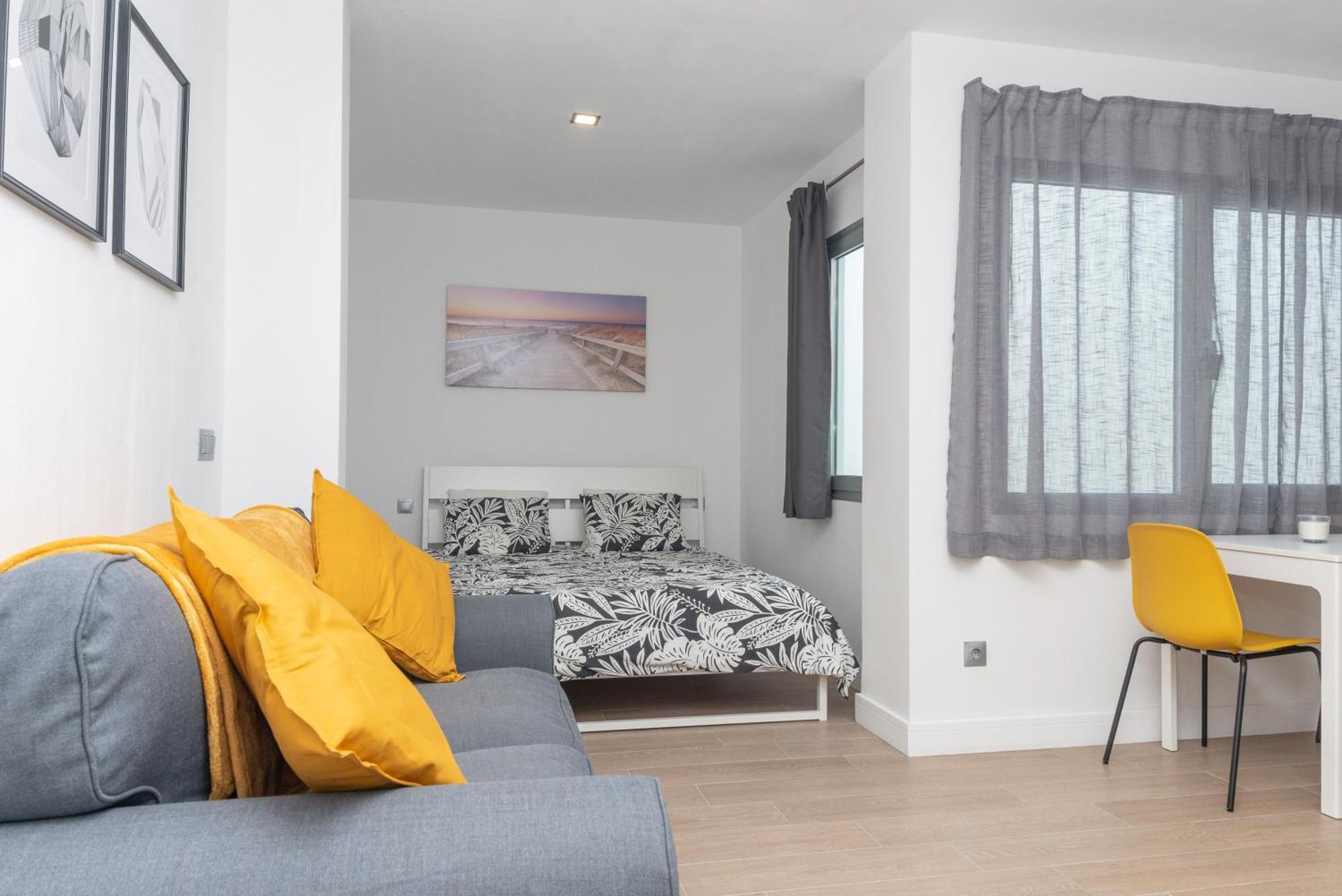 Estudio Con Balcon Playa Las Canteras Las Palmas de Gran Canaria Exteriér fotografie