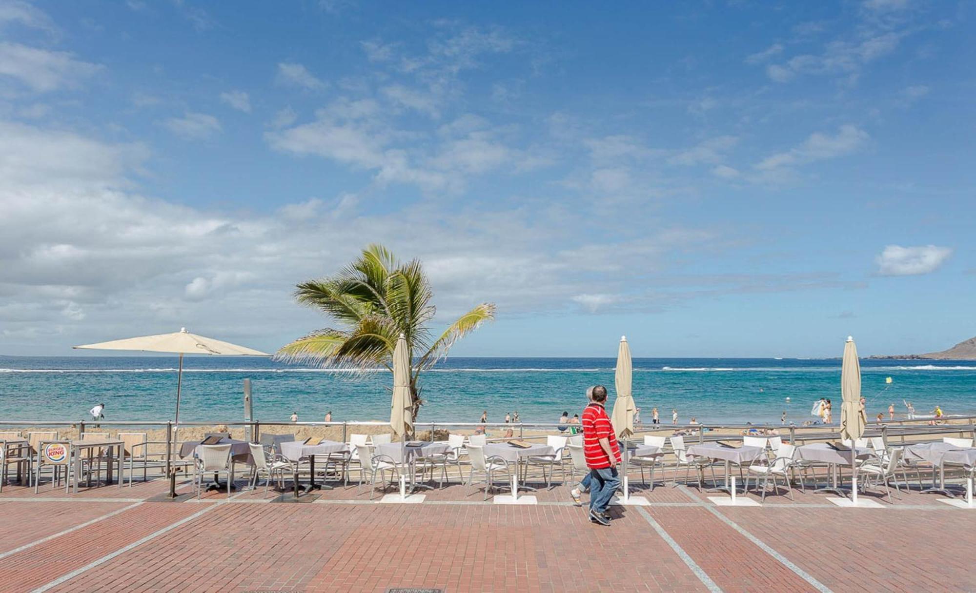 Estudio Con Balcon Playa Las Canteras Las Palmas de Gran Canaria Exteriér fotografie