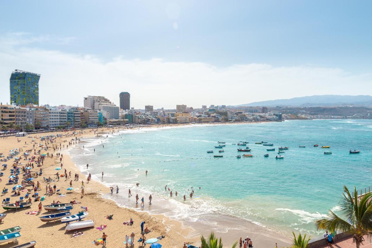 Estudio Con Balcon Playa Las Canteras Las Palmas de Gran Canaria Exteriér fotografie